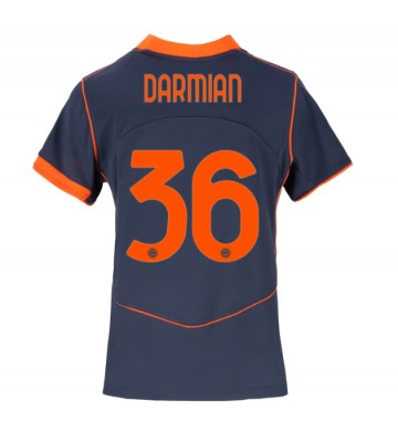 Inter Milan Matteo Darmian #36 Tredjetrøje Dame 2025-26 Kortærmet